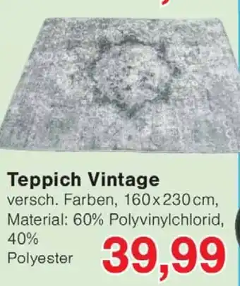 Wiglo Wunderland Teppich Vintage Angebot