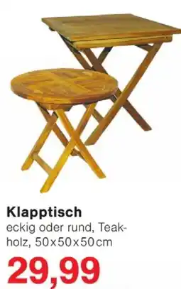 Wiglo Wunderland Klapptisch Angebot