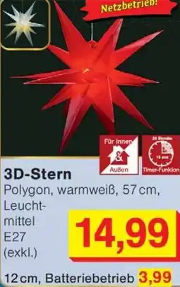 Wiglo Wunderland 3D-Stern Angebot