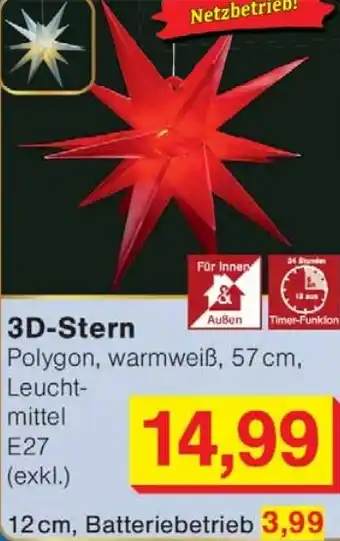 Wiglo Wunderland 3D-Stern Angebot