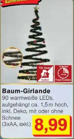 Wiglo Wunderland Baum-Girlande Angebot
