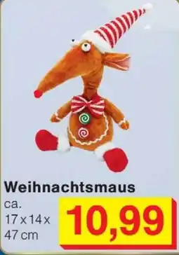 Wiglo Wunderland Weihnachtsmaus Angebot