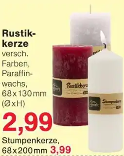 Wiglo Wunderland Rustik- kerze Angebot