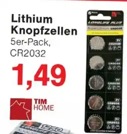 Wiglo Wunderland TIM HOME Lithium Knopfzellen Angebot