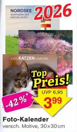 Wiglo Wunderland Foto-Kalender Angebot