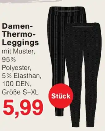 Wiglo Wunderland Damen- Thermo- Leggings Angebot