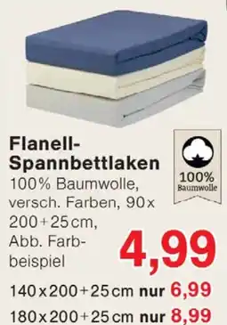 Wiglo Wunderland Flanell- Spannbettlaken Angebot