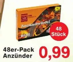 Wiglo Wunderland 48er-Pack Anzünder Angebot