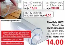 Wiglo Wunderland Flexible PVC Glasfolie (Meterware) Angebot