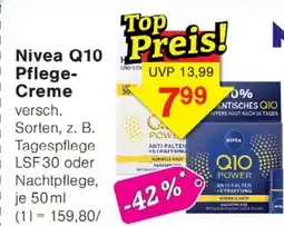 Wiglo Wunderland Nivea Q10 Pflege- Creme Angebot