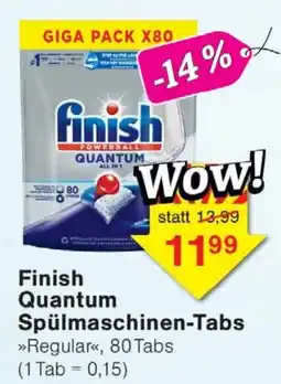 Wiglo Wunderland Finish Quantum Spülmaschinen-Tabs Angebot