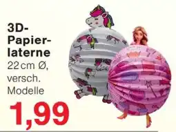 Wiglo Wunderland 3D- Papier- laterne Angebot