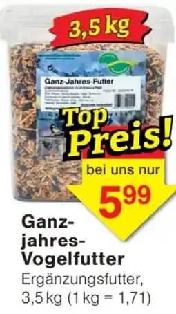 Wiglo Wunderland Ganz- jahres- Vogelfutter Angebot