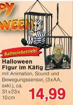 Wiglo Wunderland Halloween Figur im Käfig Angebot