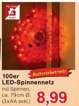 Wiglo Wunderland 100er LED-Spinnennetz Angebot