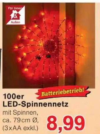 Wiglo Wunderland 100er LED-Spinnennetz Angebot