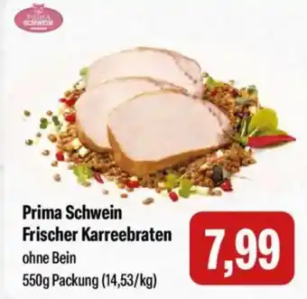 Feneberg Prima Schwein Frischer Karreebraten Angebot