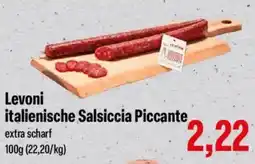 Feneberg Levoni italienische Salsiccia Piccante Angebot
