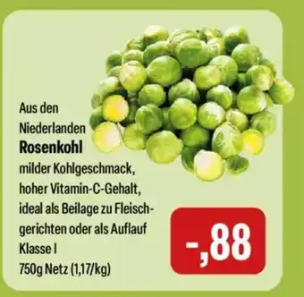 Feneberg Rosenkohl Angebot