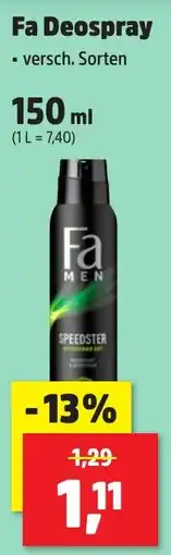 Thomas Philipps Fa Deospray Angebot