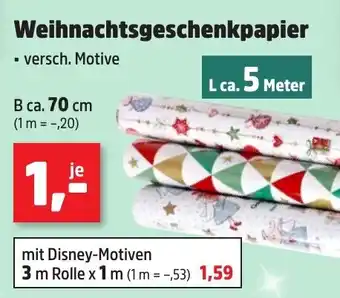 Thomas Philipps Weihnachtsgeschenkpapier Angebot