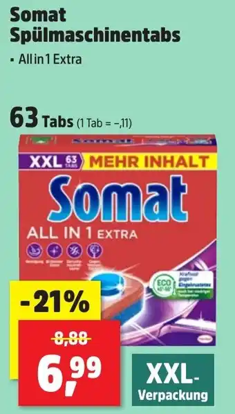 Thomas Philipps Somat Spülmaschinentabs Angebot