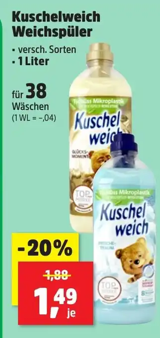 Thomas Philipps Kuschelweich Weichspüler Angebot