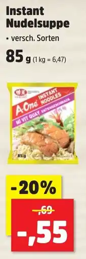Thomas Philipps Instant Nudelsuppe Angebot