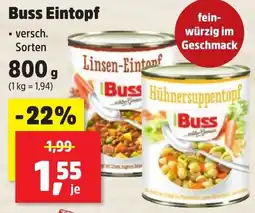 Thomas Philipps Buss Eintopf Angebot