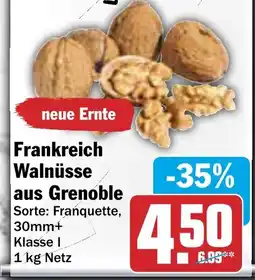 AEZ Frankreich Walnüsse aus Grenoble Angebot