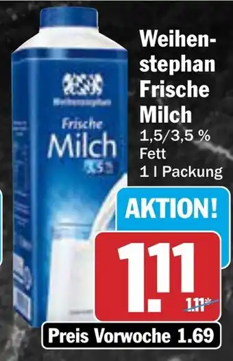 AEZ Weihen- stephan Frische Milch Angebot