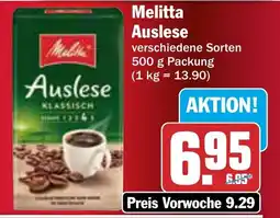 AEZ Melitta Auslese Angebot