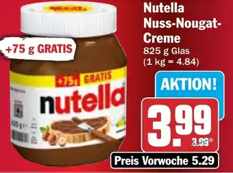 AEZ Nutella Nuss-Nougat- Creme Angebot