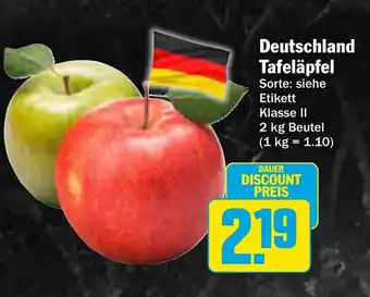 AEZ Deutschland Tafeläpfel Angebot