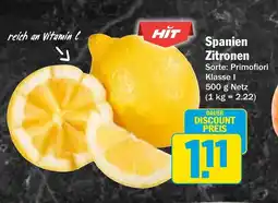 AEZ Spanien Zitronen Angebot