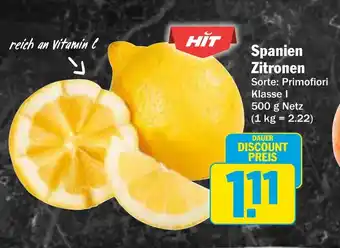 AEZ Spanien Zitronen Angebot