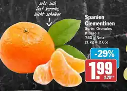 AEZ Spanien Clementinen Angebot