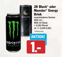 AEZ 28 Black oder Monster Energy Drink Angebot