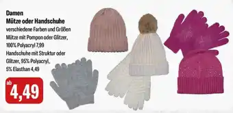Feneberg Damen Mütze oder Handschuhe Angebot