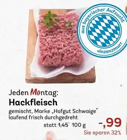 AEZ Jeden Montag Hackfleisch Angebot