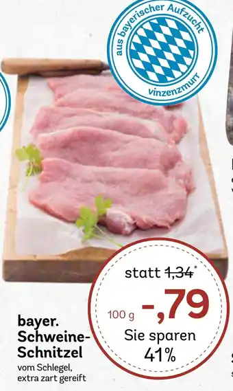 AEZ bayer. Schweine- Schnitzel Angebot