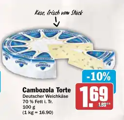 AEZ Cambozola Torte Deutscher Weichkäse Angebot