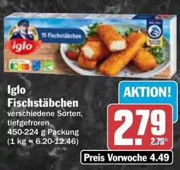 AEZ Iglo Fischstäbchen Angebot
