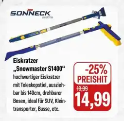 Feneberg SONNECK Eiskratzer ,,Snowmaster S1400" Angebot