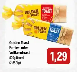 Feneberg Golden Toast Butter- oder Vollkorntoast Angebot