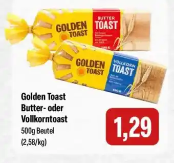 Feneberg Golden Toast Butter- oder Vollkorntoast Angebot