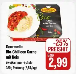 Feneberg Gourmella Bio-Chili con Carne mit Reis Angebot
