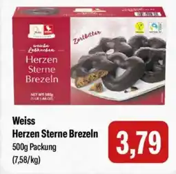 Feneberg Weiss Herzen Sterne Brezeln Angebot