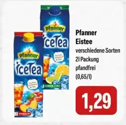 Feneberg Pfanner Eistee Angebot
