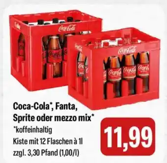 Feneberg Coca-Cola, Fanta, Sprite oder mezzo mix Angebot